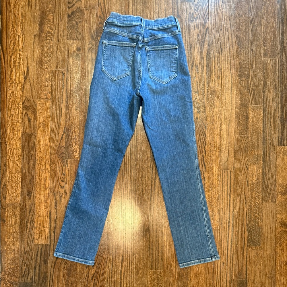 Ayr The Super High-Rise Straight Leg Women’s Jeans - Dark Blue size 25 - Picture 3 of 8